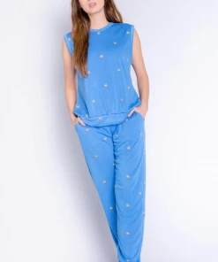 P.J. Salvage Sun Out Tank Bright Blue