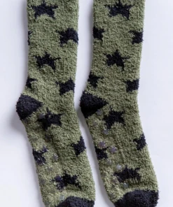 P.J. Salvage Fun Socks Olive