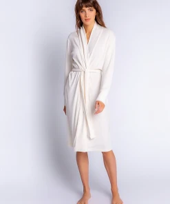 P.J. Salvage Textured Essentials Robe Stone