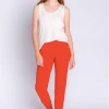 P.J. Salvage Textured Essenitials Jam Pant Red