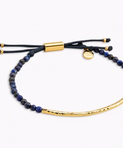 Gorjana Power Gemstone Brooks Bracelet For Wisdom Gold Lapis
