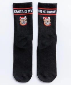 P.J. Salvage Fun Socks Santa Is