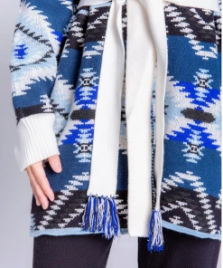 PJ Savage Geometric Cardigan