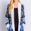 PJ Savage Geometric Cardigan