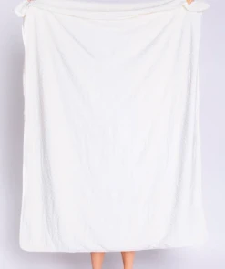 P.J. Salvage Gifting Cozy Blanket Ivory