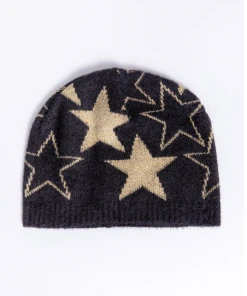 P.J. Salvage Shinning Star Beanie Black Gifting