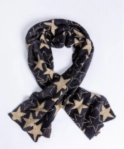 P.J. Salvage Shinning Star Scarf Black Gifting