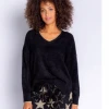 P.J. Salvage Shinning Star Longsleeve Black