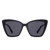 Diff Eyewear Becky Ii Black + Dark Smoke Polarized