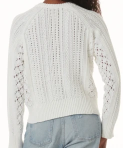 Splendid Faye Sweater White
