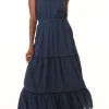 Splendid Kora Eyelet Dress Navy