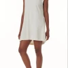 Splendid Evie Slub Jersey Dress Gardenia