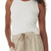 Splendid Eco Supersoft Rib Tank Gardenia
