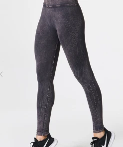 NUX High Rise Mesa Legging Black Wash