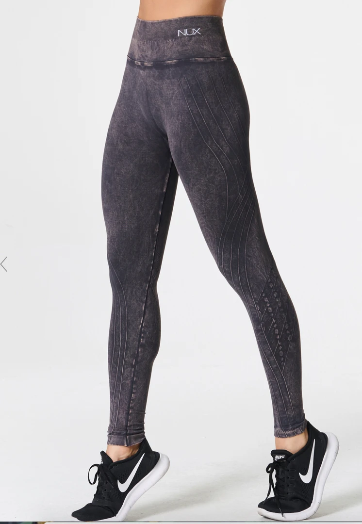 NUX High Rise Mesa Legging Black Wash 3 NUX High Rise Mesa Legging Black Wash