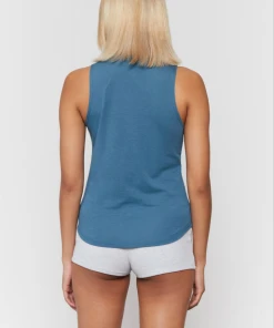 Spiritual Gangster Meditate Muscle Tank Teal