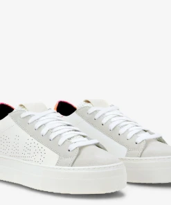 P448 Shabby Sneaker Pink/White