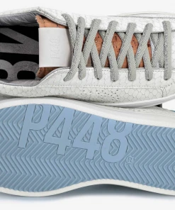 P448 Margot Sneaker White Blue 10 P448 Margot Sneaker White Blue