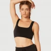 NUX Sleek Square Bra Black 2 NUX Sleek Square Bra Black