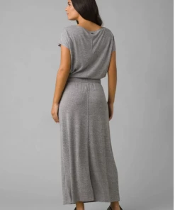 Prana Cozy Up Skyland Dress Heather Grey 6 Prana Cozy Up Skyland Dress Heather Grey
