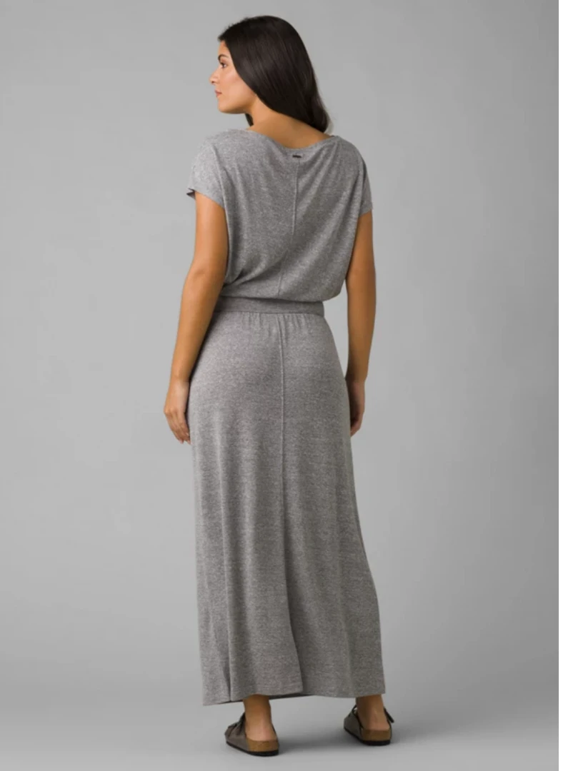 Prana Cozy Up Skyland Dress Heather Grey 4 Prana Cozy Up Skyland Dress Heather Grey