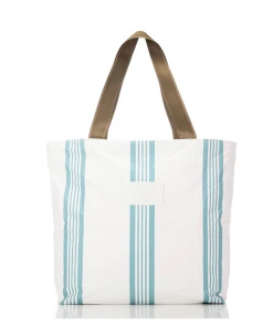 Aloha Collection Linen Stripes Day Tripper Bleu