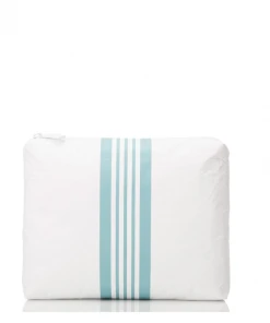 Aloha Collection Small Linen Stripes Bleu Small