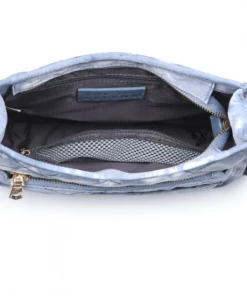 Sol And Selene Motivator Messenger Crossbody Bag Slate Cloud