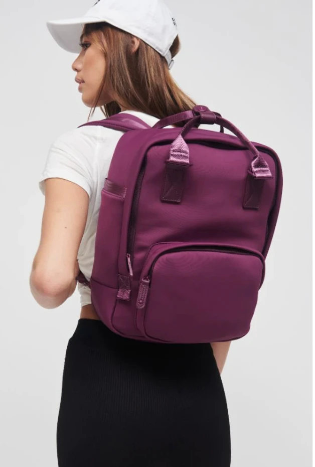 Sol And Selene Iconic Backpack Eggplant 6 Sol And Selene Iconic Backpack Eggplant