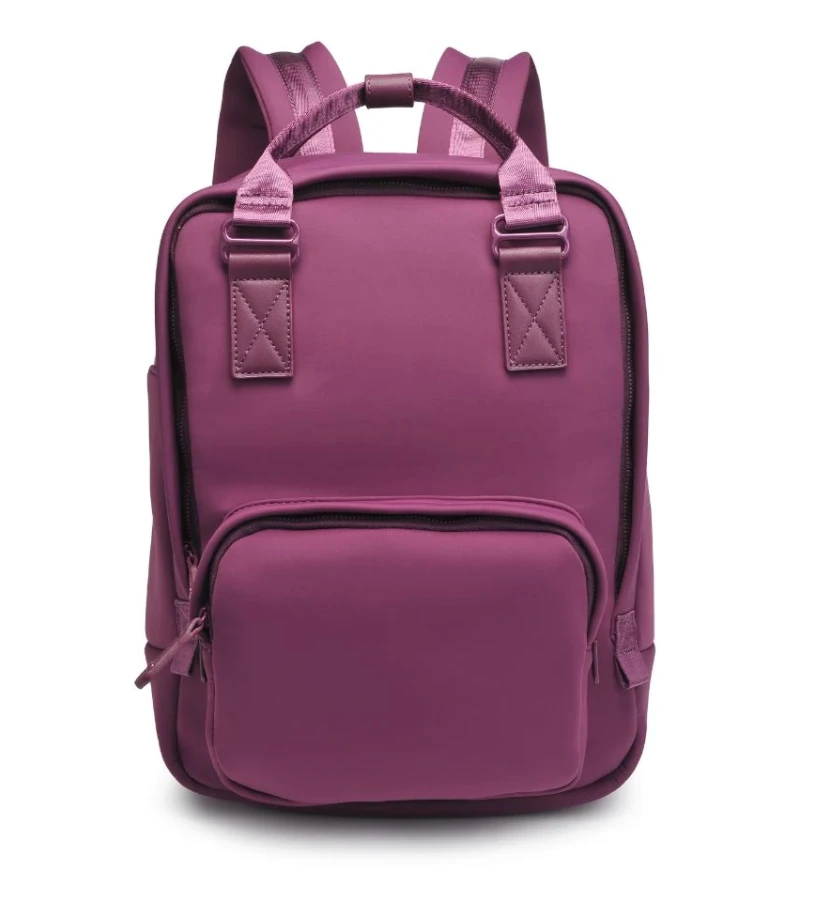 Sol And Selene Iconic Backpack Eggplant 3 Sol And Selene Iconic Backpack Eggplant