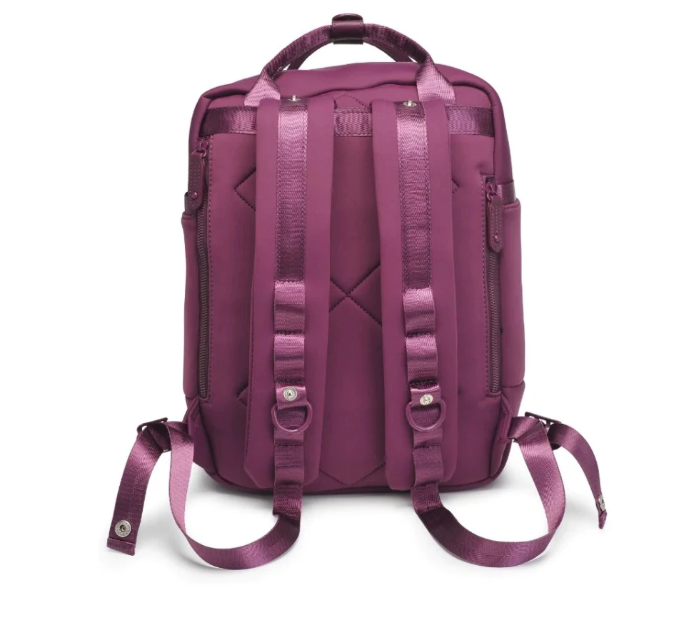 Sol And Selene Iconic Backpack Eggplant 4 Sol And Selene Iconic Backpack Eggplant