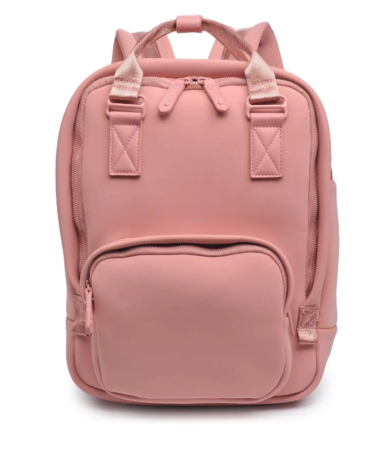 Sol And Selene Iconic Bookbag Pastel Pink 3 Sol And Selene Iconic Bookbag Pastel Pink