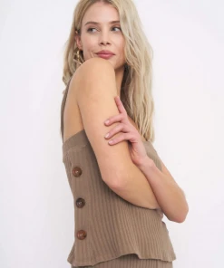 Project Social T Sailor Rib Tank Tea Leaves