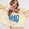 Project Social T Sunday Sweatshirt Warmed Butter