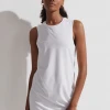 Varley Caleta Dress White