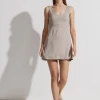 Varley Morgan Dress Taupe Marl 2 Varley Morgan Dress Taupe Marl