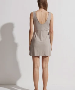 Varley Morgan Dress Taupe Marl