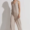 Varley Pelion Jumpsuit Taupe Marl