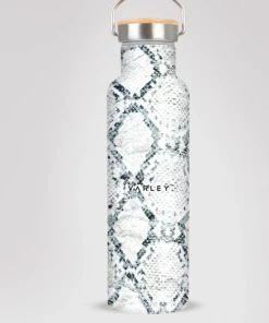 Varley Eland Water Bottle White Snake