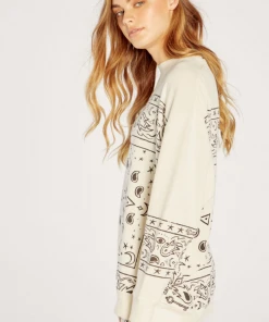 WildFox Voodoo Bandana Sweatshirt Vanilla