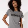 Sub_Urban Riot Indoorsy Loose Tee Heather Grey