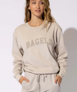 Sub_Urban Riot Bagels Sweatshirt Oatmeal