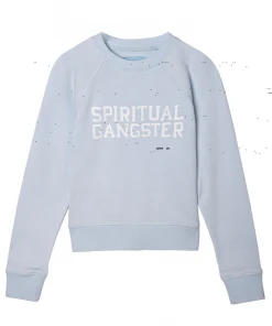 Spiritual Gangster Bridget Raglan Pullover-Aquarius