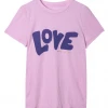 Spiritual Gangster Love Classic Tee Bella Pink
