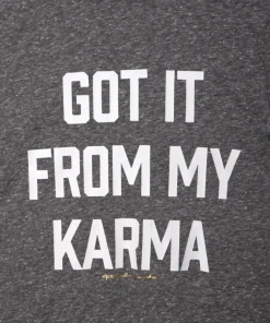 Spiritual Gangster Karma Classic Tee Heather Grey