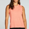 Chaser Linen Raw Edge Tank Calypso 1 Chaser Linen Raw Edge Tank Calypso
