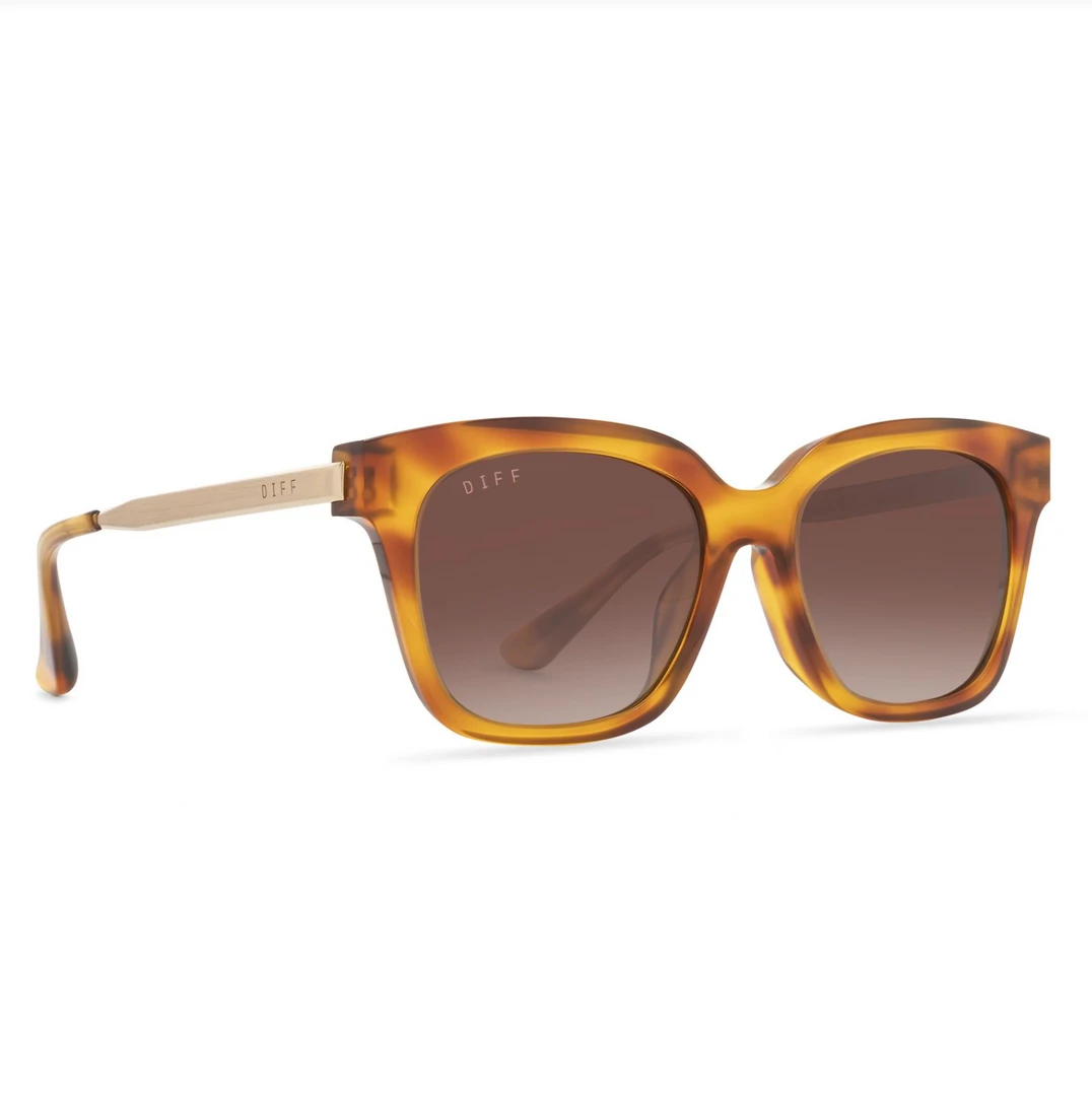 Diff Eyewear Bella XS Andes Tortoise Brown Gradient 3 Diff Eyewear Bella XS Andes Tortoise Brown Gradient