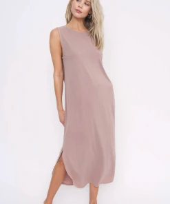Project Social T Snap Out Of It Dress Mojave Mauve