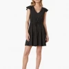Beyond Yoga Ruffle Dress Darkest Night
