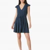 Beyond Yoga Ruffle Dress Nocturnal Navy